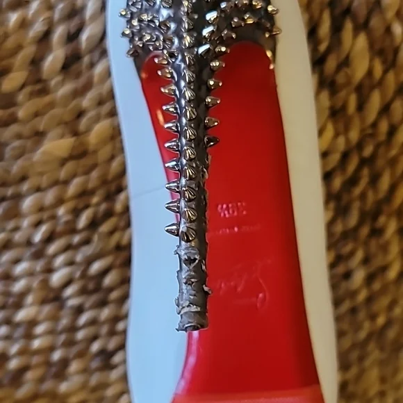 Christian Louboutin 120mm spiked heels 39.5. - Picture 5 of 15